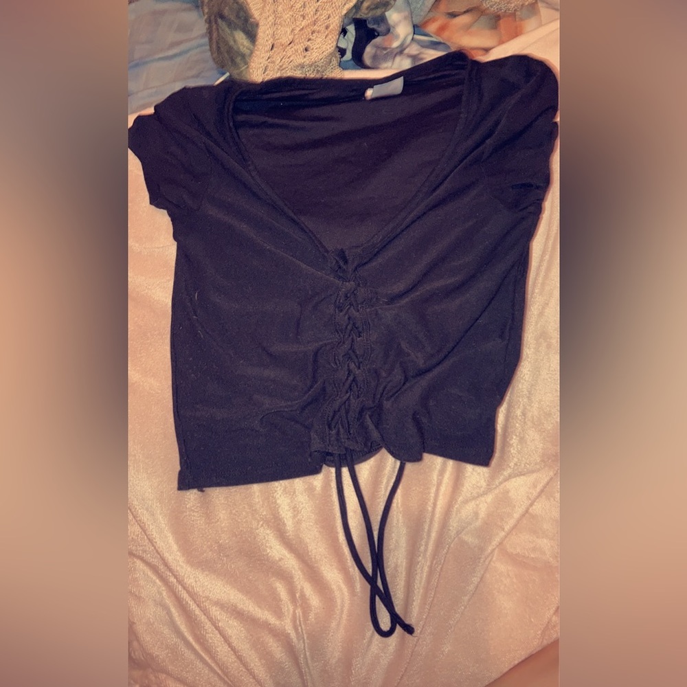 Tie up shirt